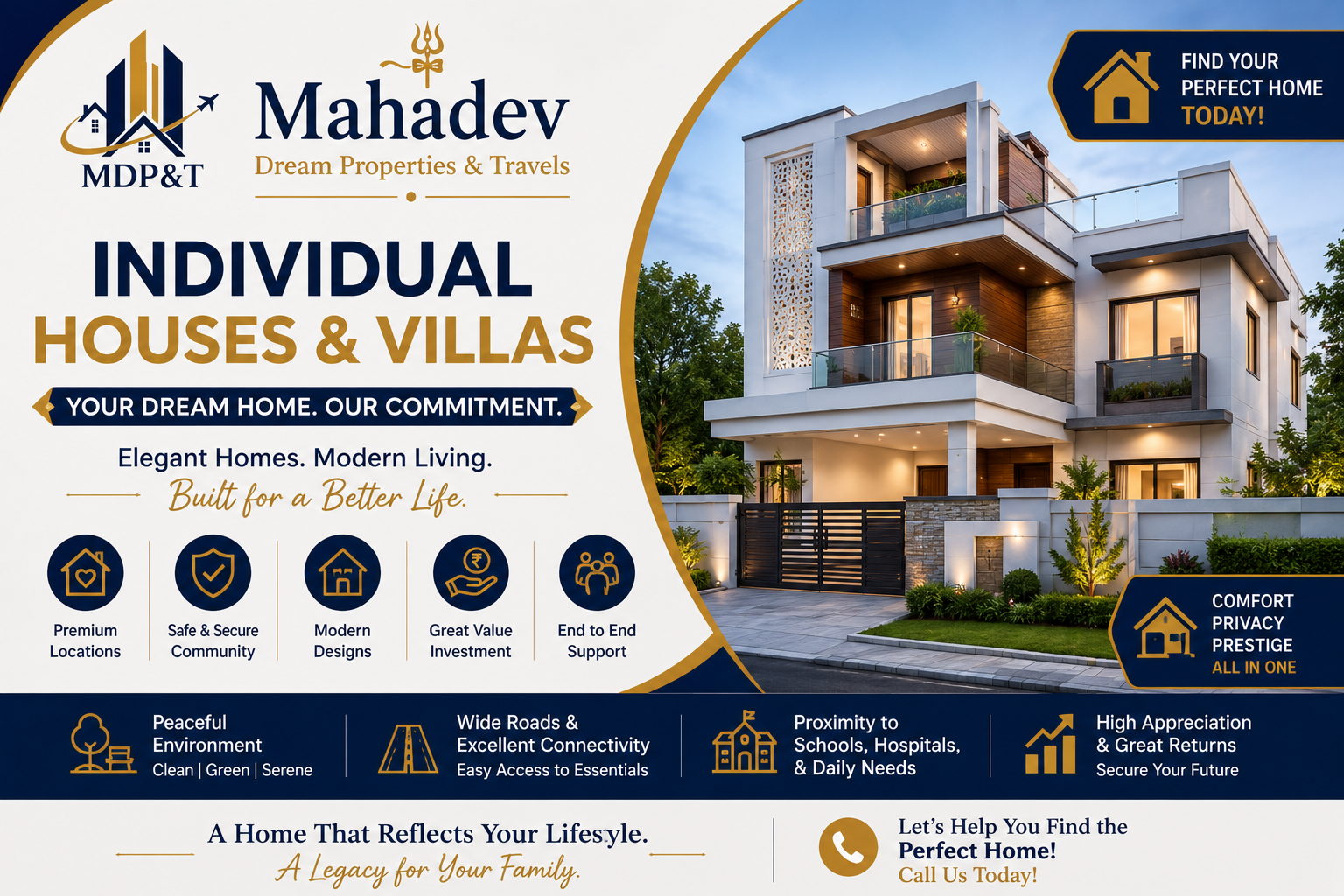 Individual Houses & Villas