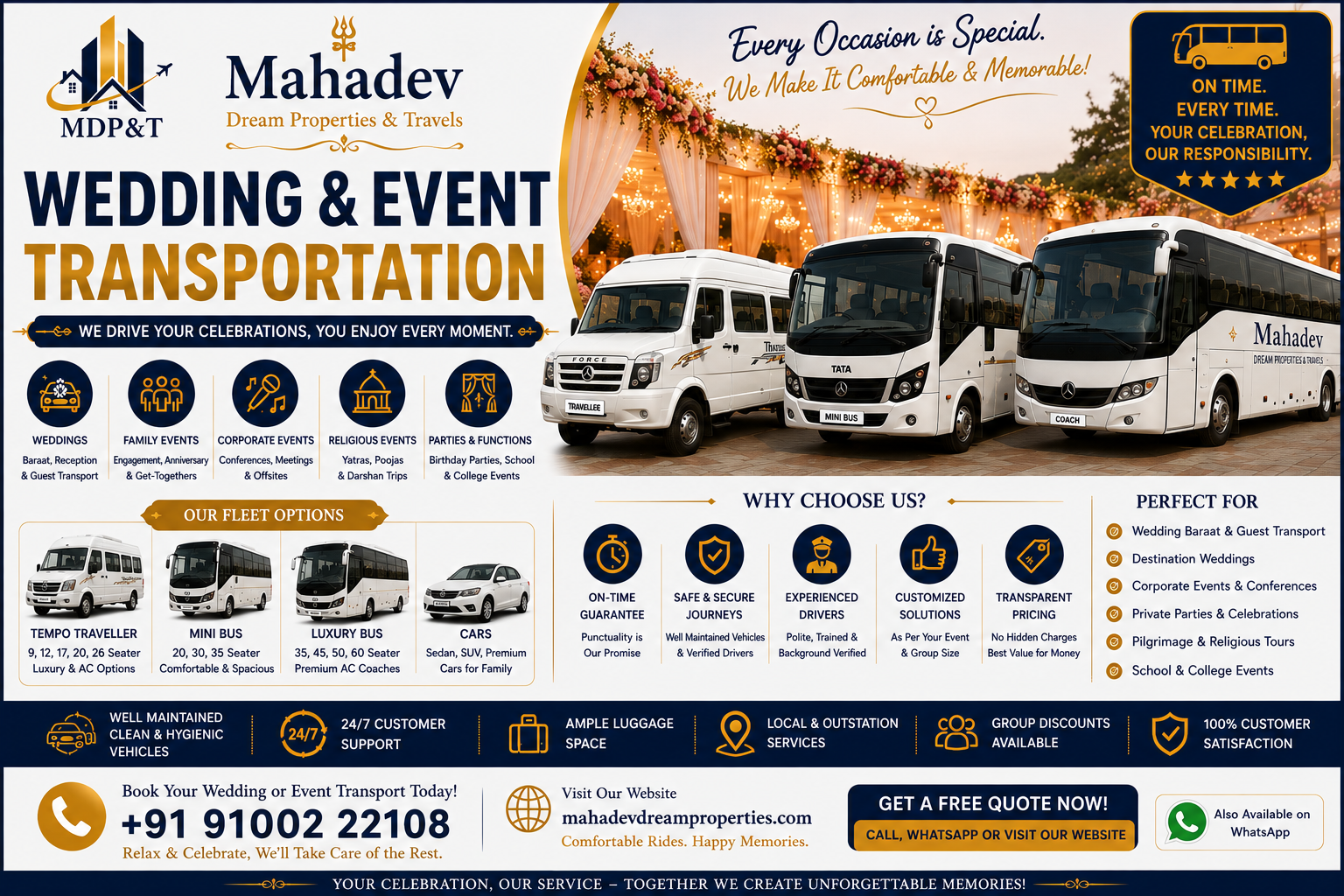 Wedding & Event Transportation